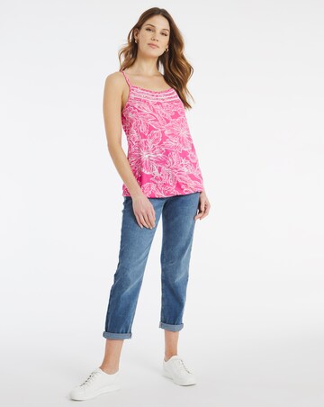 Julipa Floral Jersey Cami Top