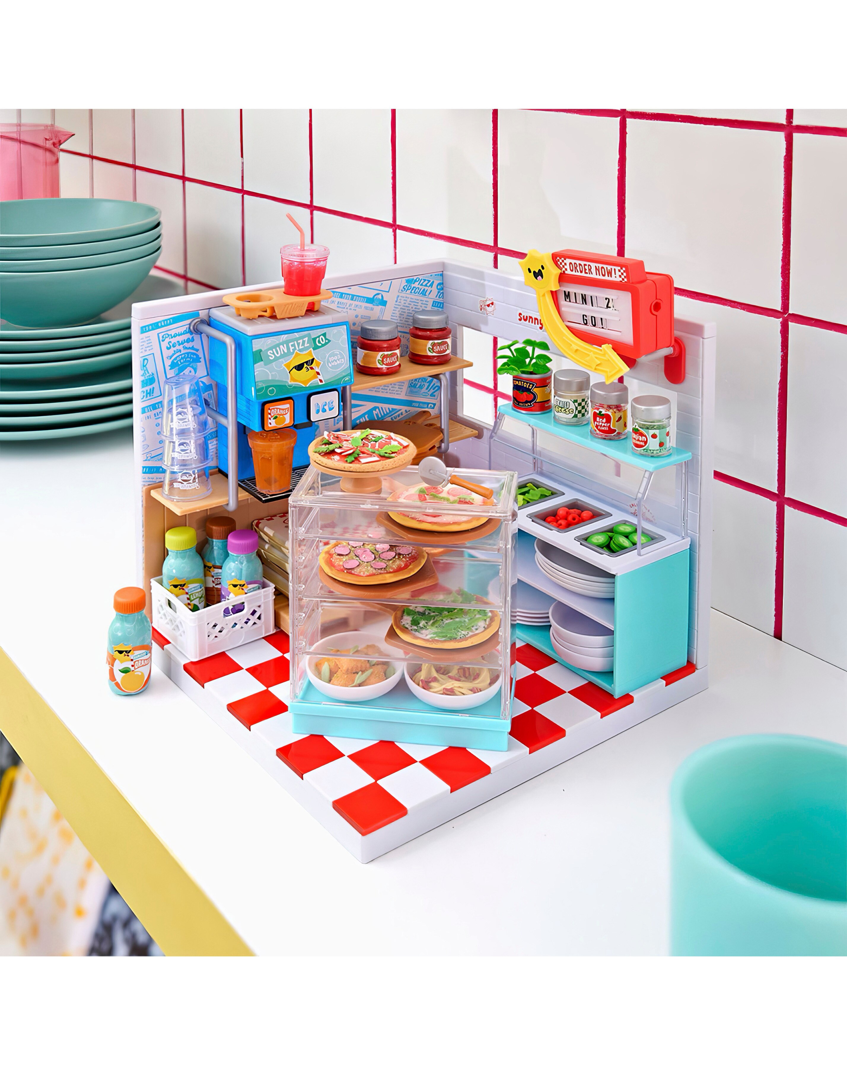 MGA's Miniverse Make It Mini Spaces Pizza Shop | JD Williams