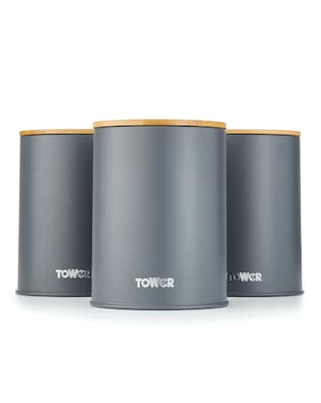 Tower Scandi 5 Piece Storage Set Grey