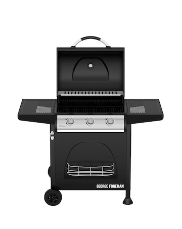 George Foreman 3 Burner Gas BBQ