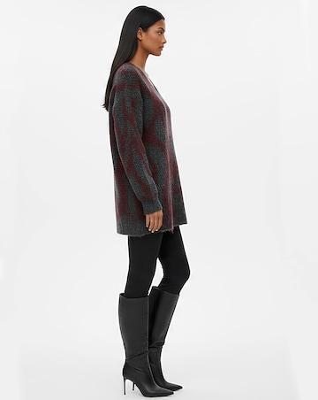 Religion V-Neck Knit Tunic Jumper