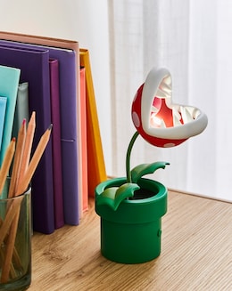 Mini Piranha Plant Posable Lamp