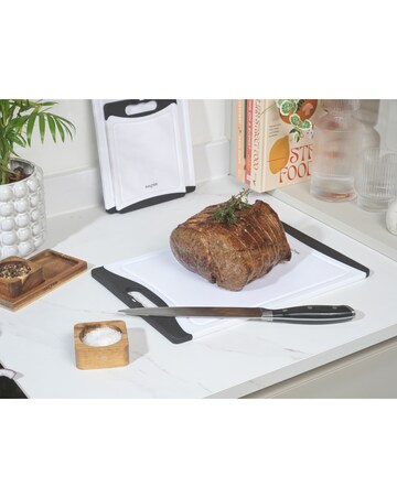 Salter 3 Piece Plastic Chopping Board Set