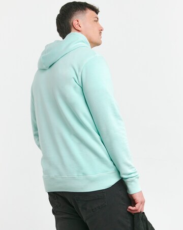 Relaxed Fit Overdyed Hooded Sweat
