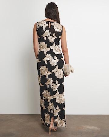 Joanna Hope MAGISCULPT Textured Mesh Dress