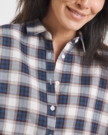 Oversized Check Shirt