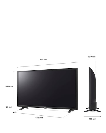 LG 32LQ630B6LA 32in Smart HD Ready HDR LED Freeview TV