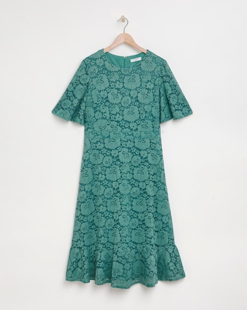 Joanna Hope Angel Sleeve Lace Dress