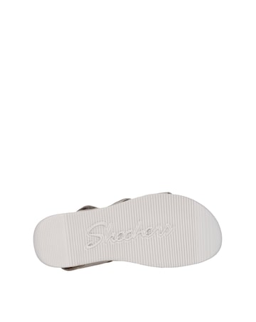 Skechers Lifted Comfort Taupe Duraleather Sandals - Standard Fit (D)