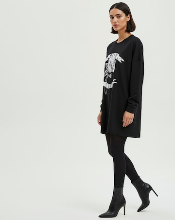 Religion Sweatshirt Graphic Dress