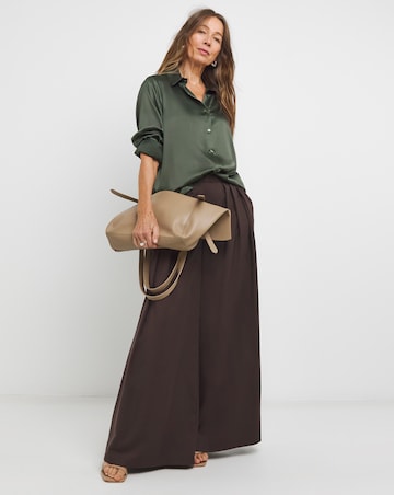 Classic Satin Long Sleeve Shirt