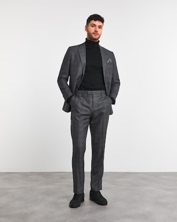 Regular Fit Check Suit Jacket