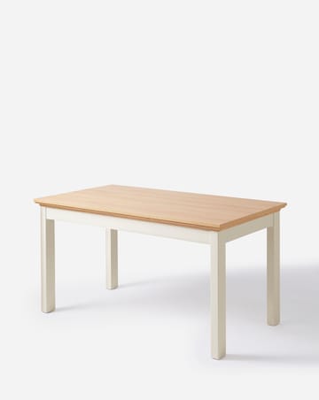 Julipa Ashford Table with 6 Ava Faux Leather Chairs