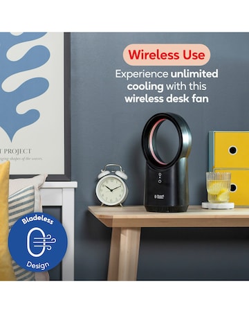 Russell Hobbs USB Bladeless Desk Fan