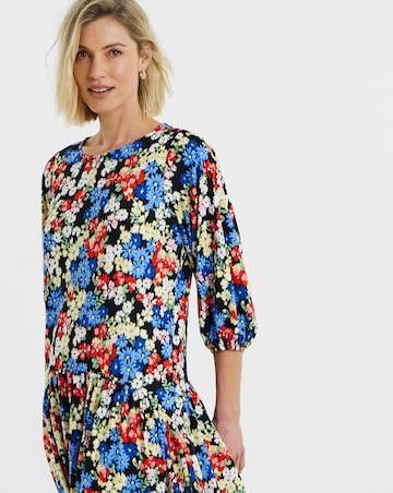 Soft Touch Drop Waist Smock Dress