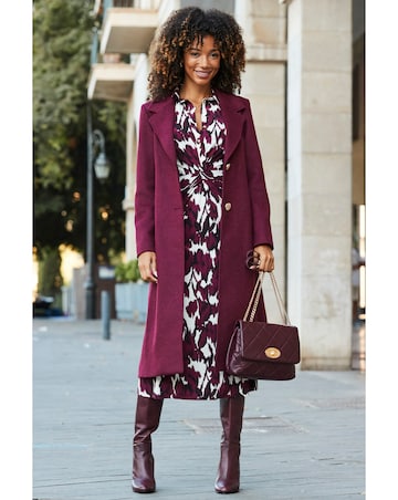 Sosander Ikat Twist Front Dress