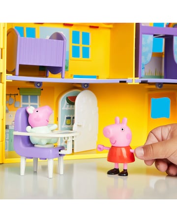 Peppa Pig's Big Family House Playset with Baby Evie