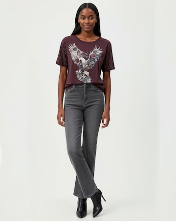 Religion Relaxed Fit Sequin Graphic Tee
