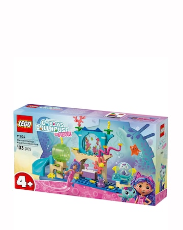 LEGO Gabby's Dollhouse Mermaid Gabby's Aquarium Adventure 11204