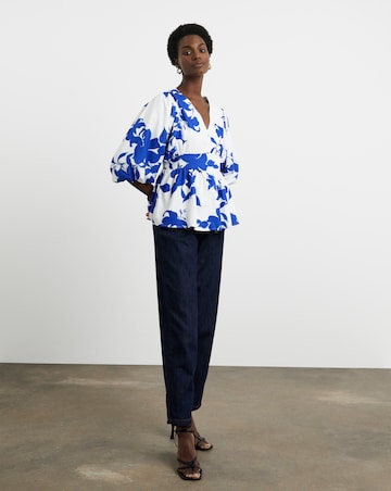 Joanna Hope Blouson Sleeve Blouse