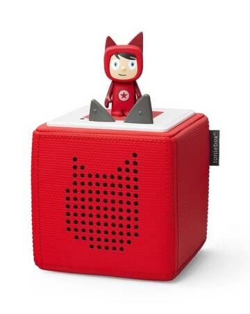 Toniebox Red Starter Set + Gruffalo, Stick Man, Peter Rabbit and Paddington