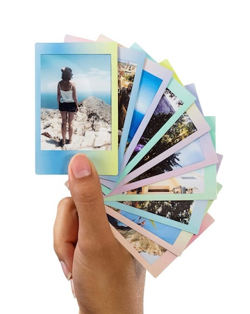 Fujifilm Instax Mini 9 Instant Camera with 10 Shot Macaron Film Pack - Pink