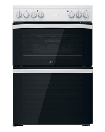 Indesit ID67V9KMW/UK 60cm Electric Double Cooker + Installation