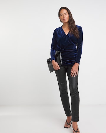 Joe Browns Roxanna Wrap Velour Top