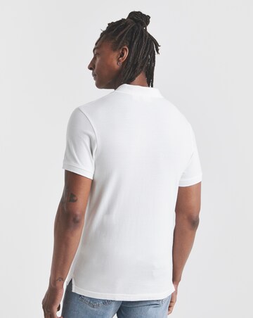 Levi's Short Sleeve Housemark Pique Polo - White