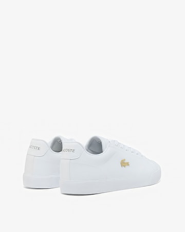 Lacoste Lerond Set Leather Trainer - White
