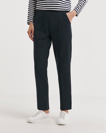 Slimma Comfort Fit Navy Trouser Regular