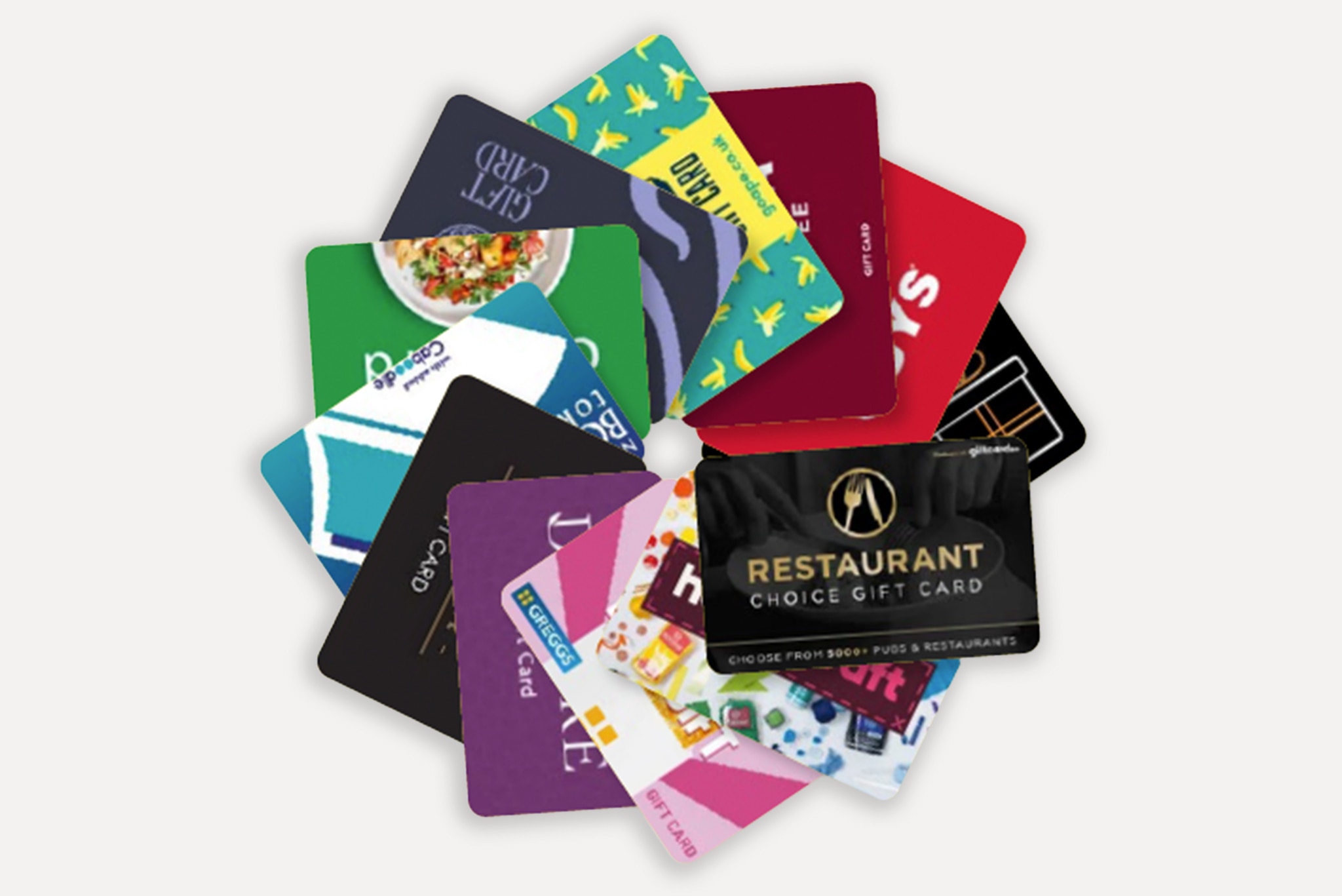 TEST Gift cards will replace