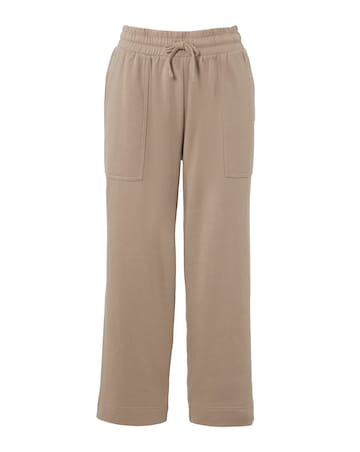 Mocha Barrel Leg Joggers