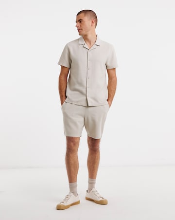 Textured Jersey Co-Ord Short