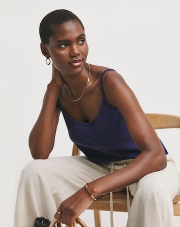 Turquoise, White & Blue 3 Pack Cami Vest