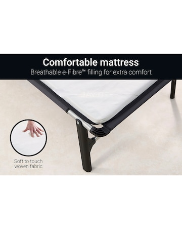 Jay-Be Compact Folding Bed with Mattress - Single