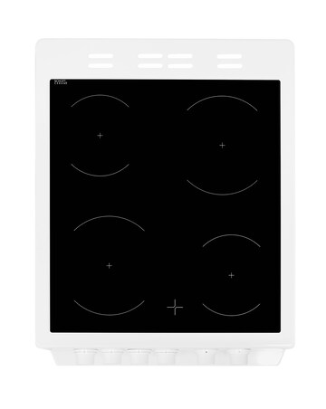 Beko KDC5422AW 50cm Electric Cooker with Ceramic Hob - White - A Rated