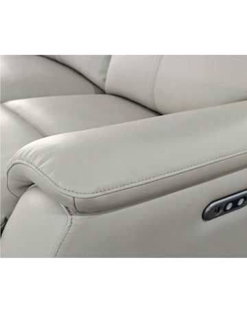 Aspire Kingsmere Leather Power Recliner Armchair