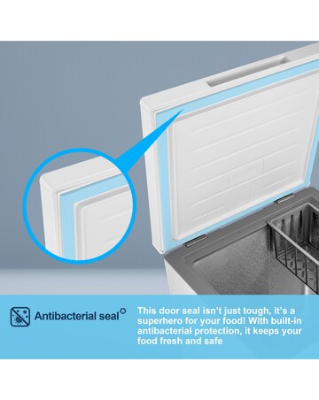 Fridgemaster MCF145E 141L Freestanding Chest Freezer - White - E Rated