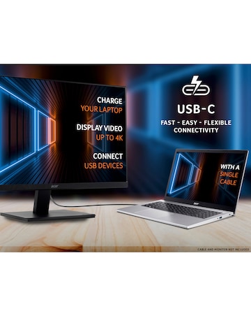 Acer Aspire 3 Laptop - 15.6in FHD AMD Ryzen 5 8GB 256GB