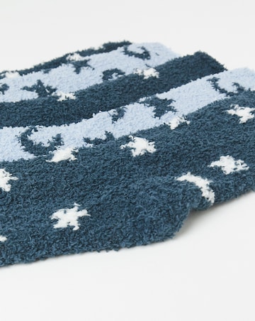 Pretty Secrets (5 Pair Pack) Fluffy Socks Stars