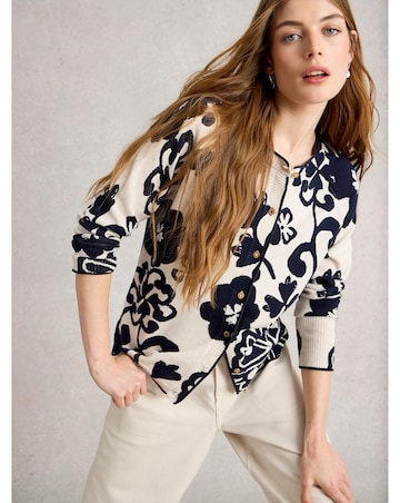 White Stuff Lulu Print Cardi