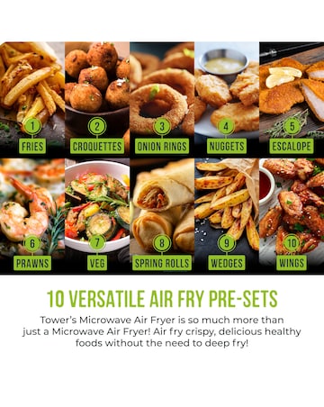 Tower Vortx Digital 25L Microwave Air Fryer