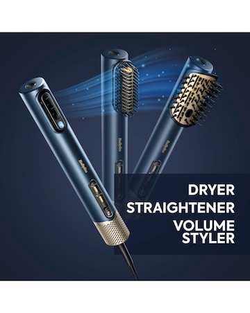 BaByliss Air Wand Hair Dryer, Styler and Straightener All-in-One AS6550U