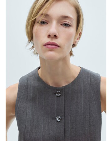 Mango Tauro Pinstripe Vest