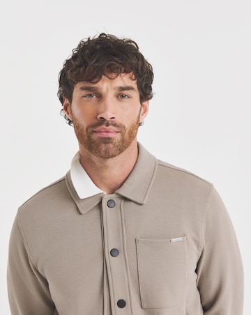 Folio Twill Popper Shacket