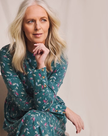 Julipa Tiered Midi Jersey Dress