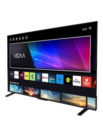 Toshiba 65UV2F53DBU 65in Smart TV 4K UHD HDR LCD Freely TV with Amazon Alexa