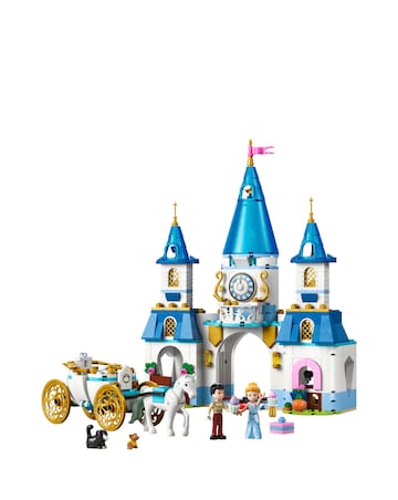 LEGO Disney Princess Cinderella's Castle & Horse Carriage 43275