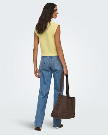 JdY Annalise Sleeveless O-Neck Cable Vest Knit